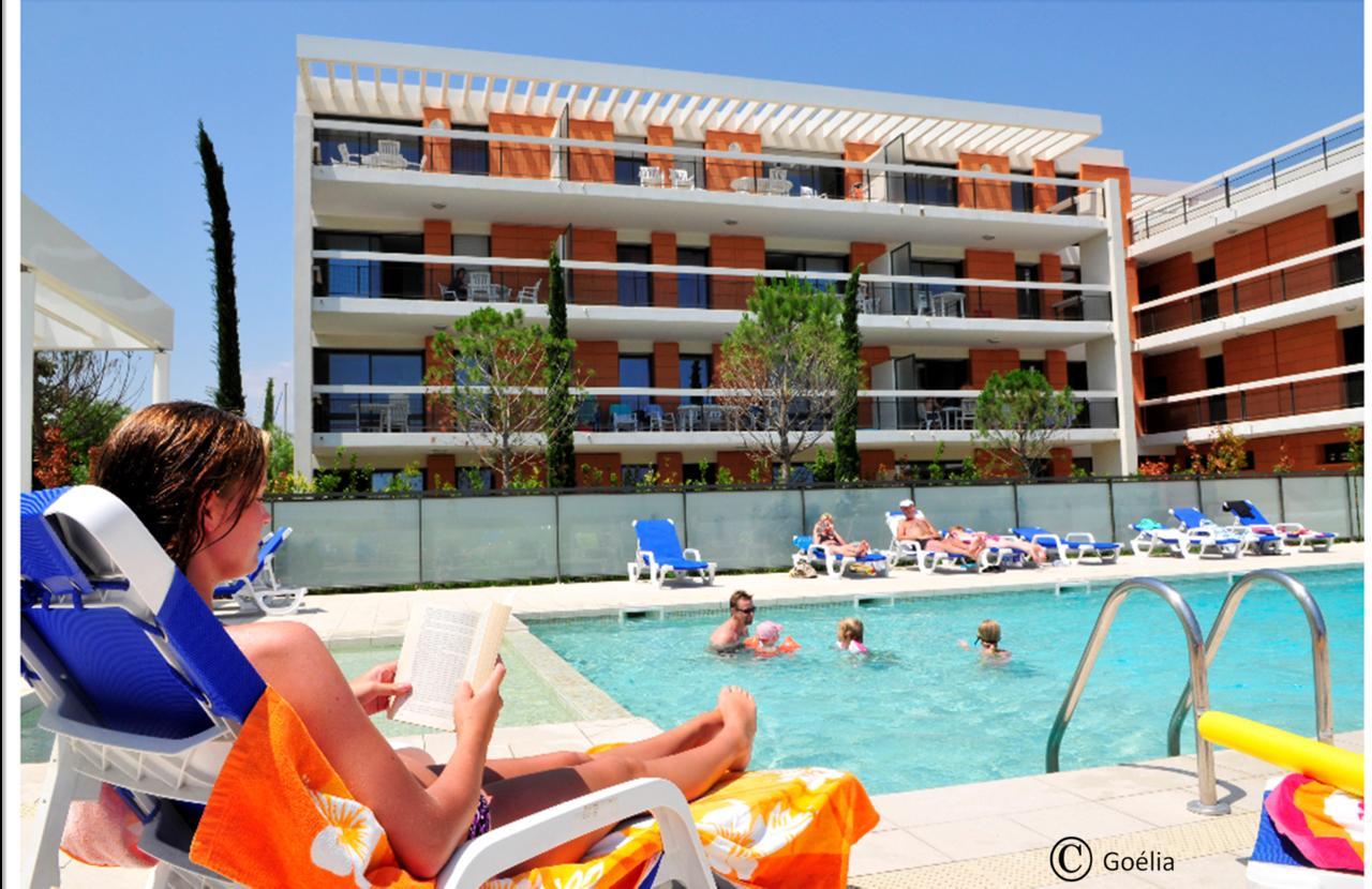 Residence Goelia Royal Cap Villeneuve-Loubet Eksteriør bilde